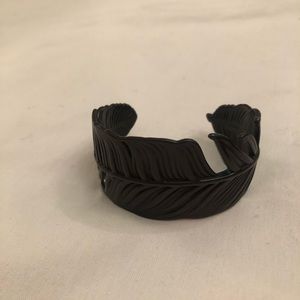 COACH: Feather Cuff Bracelet